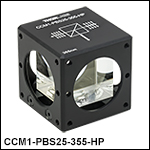 Cube-Mounted High Power Laser-Line Polarizing Beamsplitters