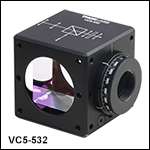 Cube-Mounted Variable Circular Polarizers