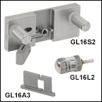 Single-Fiber, Ø2.5 mm Ferrule/Connector Mounting Fixture