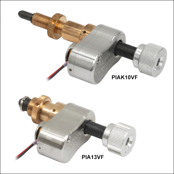 Vacuum-Compatible Piezoelectric Inertia Actuators