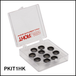 Pinhole Kits, Stainless Steel Foils, Ø1/2in Housings