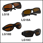 Laser Safety Glasses: 13% Visible Light Transmission