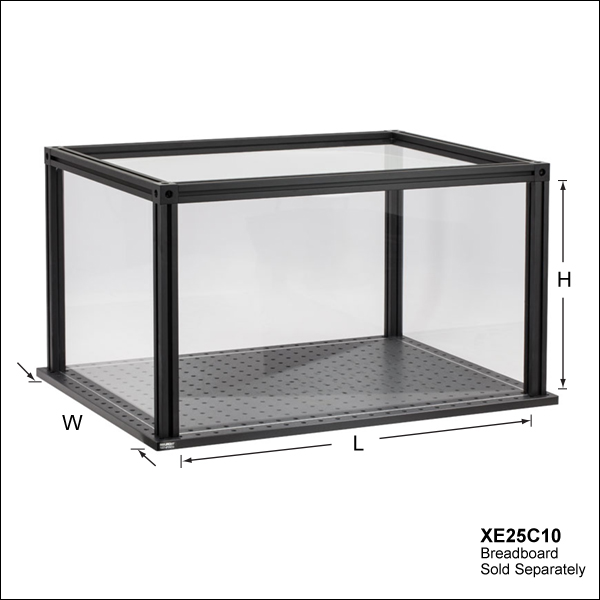 Cube plexiglas 600 x 600 x 600 mm