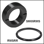 RMS Retaining Rings and Adapters