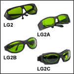 Laser Safety Glasses: 19% Visible Light Transmission