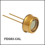 Ge Photodiode with NIST Traceable Calibration