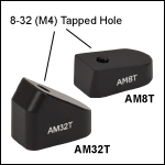 Tapped Post Mounting Angle Blocks