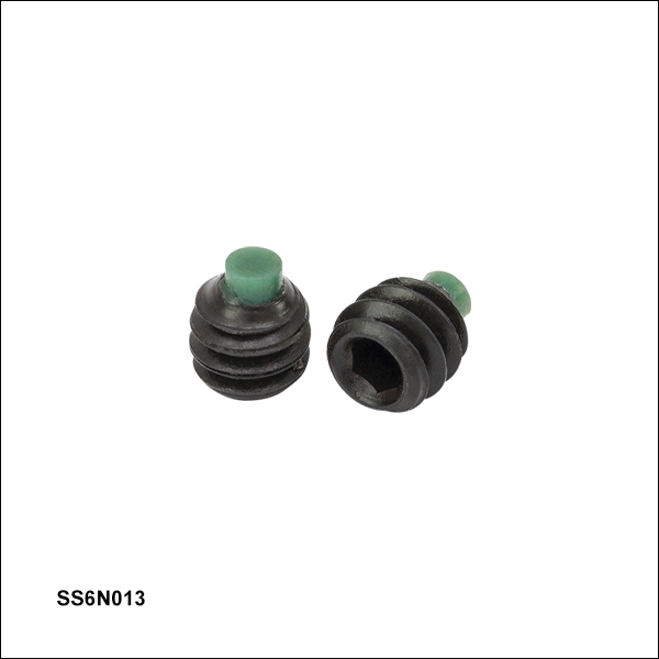 Nylon Tip or Brass Tip Set Screw with Nylon Locking Patch - China