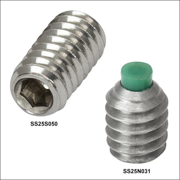 Value Collection - Set Screw: #10-32 x 1/4″, Soft Tip Point, Alloy