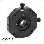 60 mm Cage XYZ Translator for Ø1in Optics