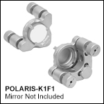 Ø1in Polaris<sup>®</sup> Low-Distortion Kinematic Mounts, 2 Adjusters