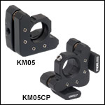 Ø1/2in Standard Kinematic Mirror Mounts