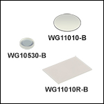 N-BK7 Windows, AR Coated: 650 - 1050 nm