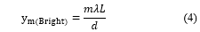 Double Slit Path Length Difference