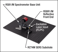 SERS Chip in Modular Raman Spectrometer