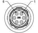 6 Pin HRS Connector