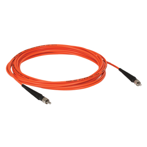 M15L05 - Ø105 µm, 0.22 NA, SMA-SMA Fiber Patch Cable, Low OH, 5 m Long