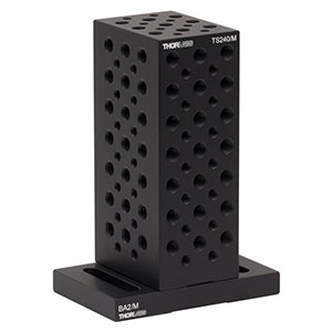 TS240/M - Tombstone Mounting Block with M4 & M6 Tapped Holes and BA2/M Base