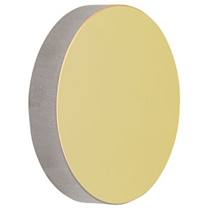 CM750-150-M01 - Ø75 mm Gold-Coated Concave Mirror, f = 150.0 mm