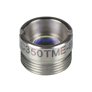 Thorlabs - C350TME-B F = 4.5 Mm, NA = 0.42, Mounted Geltech Aspheric ...