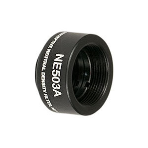 NE503A - Ø1/2in Absorptive ND Filter, SM05-Threaded Mount, Optical Density: 0.3