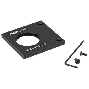 SITST - SM1-Threaded Mounting Plate for use with Shearing Interferometers
