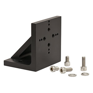 PT102 - Right-Angle Bracket for PT Series Translation Stages, 1/4in-20 Mounting Holes