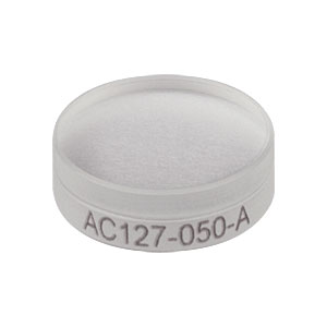 AC127-050-A - f = 50 mm, Ø1/2in Achromatic Doublet, ARC: 400 - 700 nm