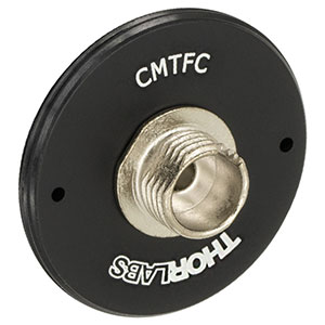 CMTFC - FC/PC Fiber Adapter Plate with C-Mount (1.00in-32) Threads, Wide Key (2.2 mm)
