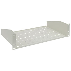 RK4102 - Fixed Rack Shelf, Ø1/2in Holes, 1.5in Centers