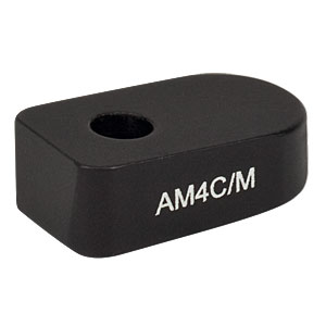 AM4C/M - 4° Angle Block, M4 Counterbore, M4 Post Mount