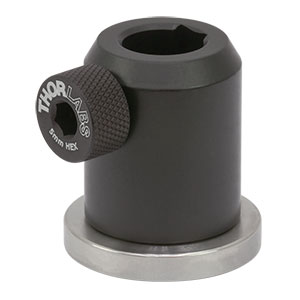 PH30E/M - Ø12.7 mm Pedestal Post Holder, Spring-Loaded Hex Locking Thumbscrew, L=34.7 mm 