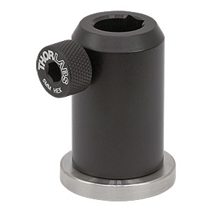 PH40E/M - Ø12.7 mm Pedestal Post Holder, Spring-Loaded Hex-Locking Thumbscrew, L=44.7 mm 