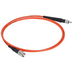 M39L01 - Ø25 µm, 0.100 NA, FC/PC to SMA905 Fiber Patch Cable, 1 m Long