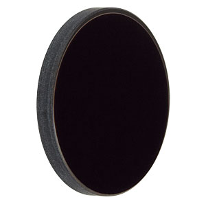 NE40B-A - Ø25 mm Neutral Density Filter, AR Coated: 350-700 nm, OD: 4.0