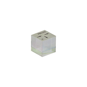 PBS123 - 1/2in Polarizing Beamsplitter Cube, 900 - 1300 nm