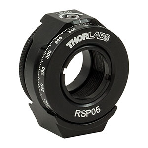RSP05 - Rotation Mount for Ø1/2in (Ø12.7 mm) Optics, 8-32 Tap