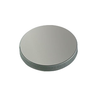 ME1-G01 - Ø1in Round Protected Aluminum Mirror, 3.2 mm Thick