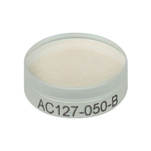 AC127-050-B - f = 50.0 mm, Ø1/2in Achromatic Doublet, ARC: 650 - 1050 nm