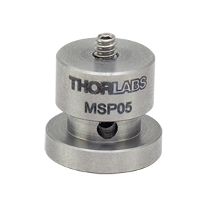 MSP05 - Ø0.47in Pedestal Pillar Post, 4-40 Setscrew and Taps, L = 0.5in