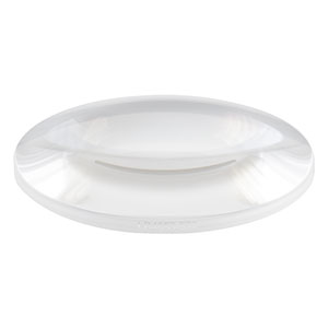 LB4553-532 - f = 75 mm, Ø2in UV Fused Silica Bi-Convex Lens, 532 nm V-Coat