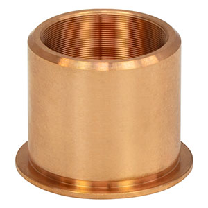 F56USN1P - Threaded Bushing, Phosphor Bronze, 9/16in-100, 0.63in Long