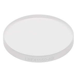 LBF41150-AB - UVFS Best Form Lens, Ø1in, f = 150.0 mm, AR Coating: 400 - 1100 nm