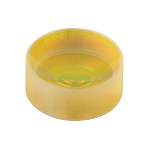 LD5451-E1 - Ø1/2in CaF₂ Bi-Concave Lens, f = -15.0 mm, AR-Coated: 2 - 5 µm