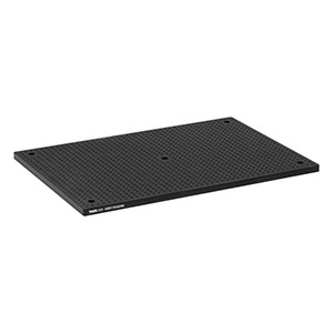 MBY3045/M - 300 mm x 450 mm x 12.7 mm Mini-Series Aluminum Breadboard, M3 Taps on 10 mm Centers