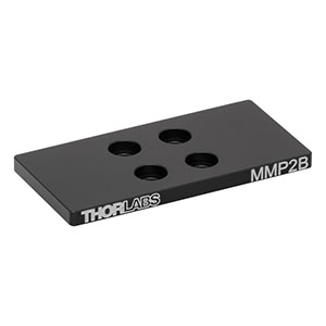 MMP2B - 24.5 mm x 50.0 mm x 3.2 mm Blank Narrow Top Plate