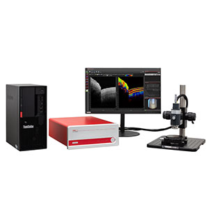 TEL221PSC1/M - Spectral Domain PS-OCT System, 1300 nm, 5.5 µm Resolution, 5.5 to 76 kHz, Metric