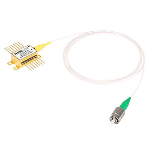 SLD1410 - 5 mW SLD, CWL = 1400 nm, 98 nm 3 dB BW, 30 dB Isolation, Butterfly Pkg., SM Fiber, FC/APC