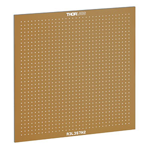 R3L3S7N2 - Negative Grid Distortion Target, 3.54in x 3.54in, 2500 µm Grid Spacing