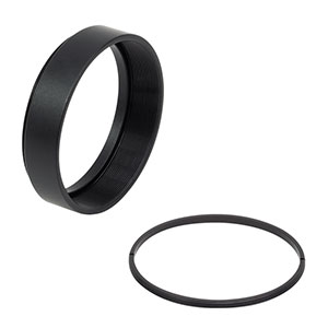 SM2L04 - SM2 Lens Tube, 0.4in Thread Depth, One Retaining Ring Included